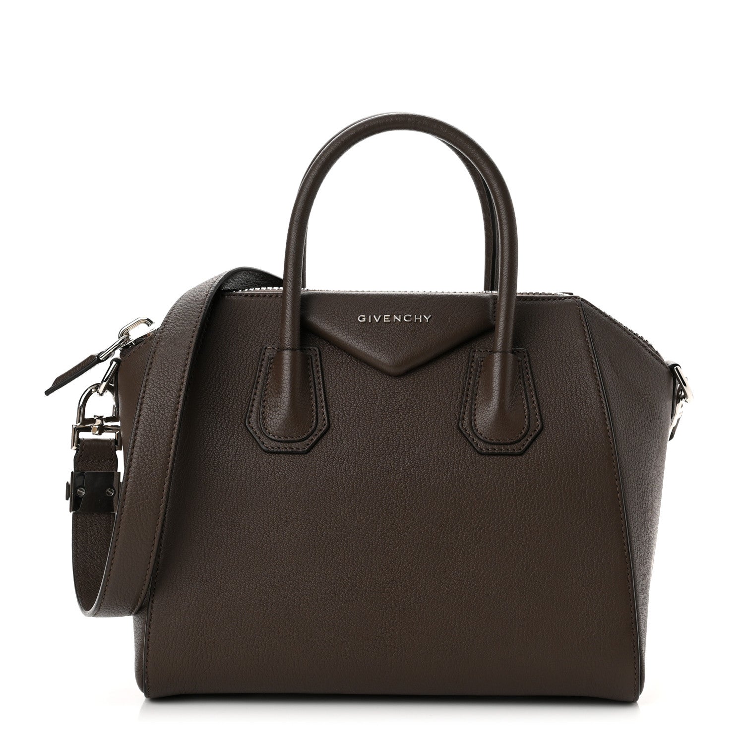Givenchy Sugar Goatskin Small Antigona Heather Grey 1 of 10