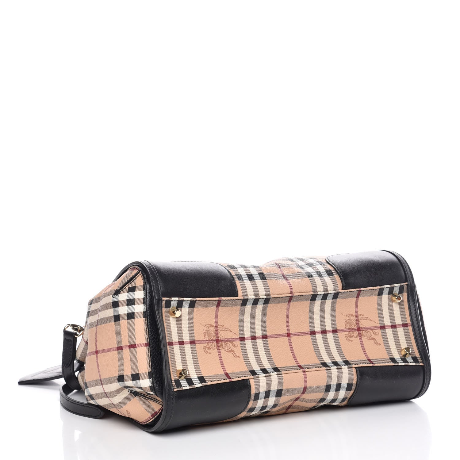 Burberry Haymarket Check Small Gladstone Black 4 of 10