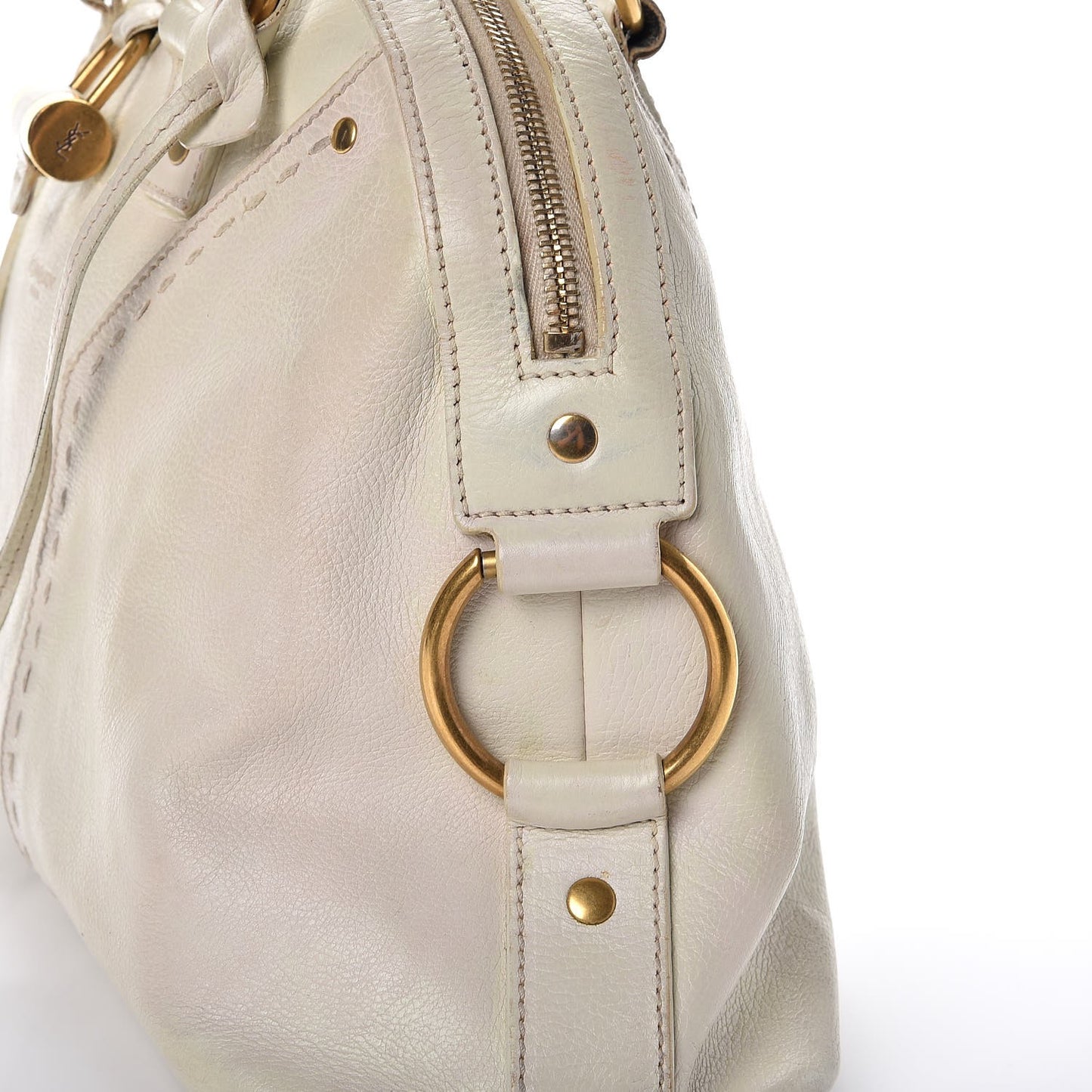 Calfskin Medium Muse Ivory