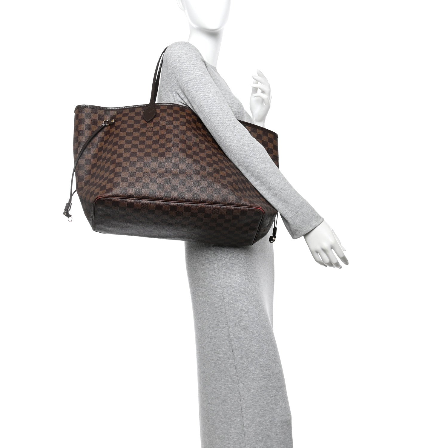Louis Vuitton Damier Ebene Neo Neverfull GM 2 of 17