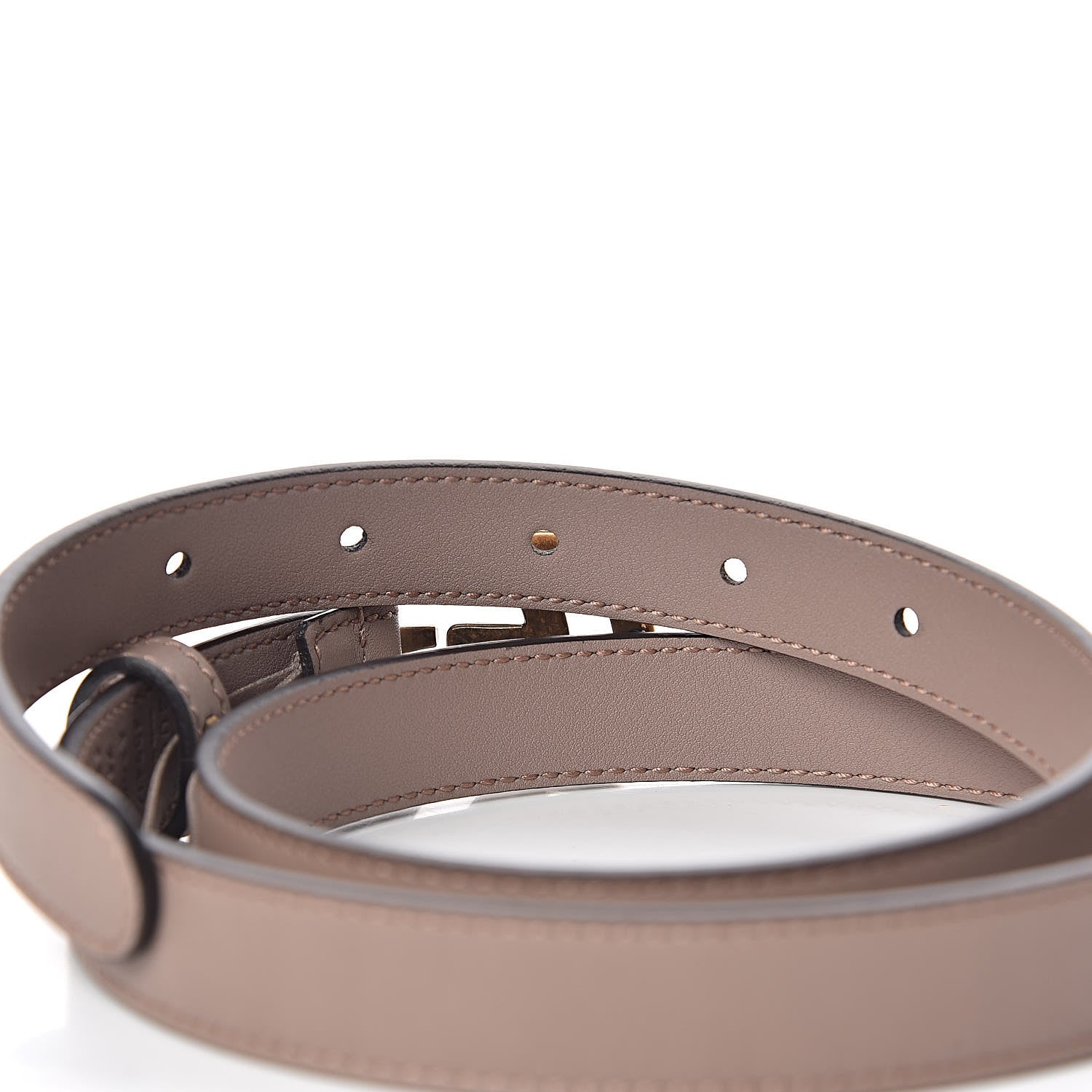 Gucci Calfskin Double G 20mm Belt 75 30 Porcelain Rose 5 of 6