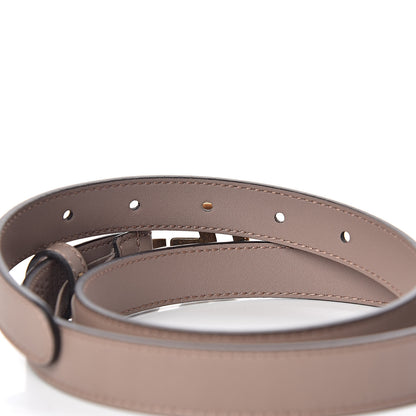 Gucci Calfskin Double G 20mm Belt 75 30 Porcelain Rose 5 of 6