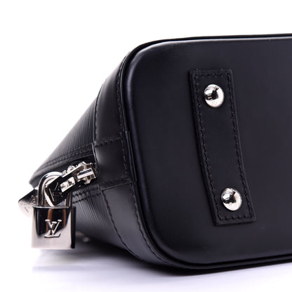 Louis Vuitton Epi Alma BB Black 6 of 17