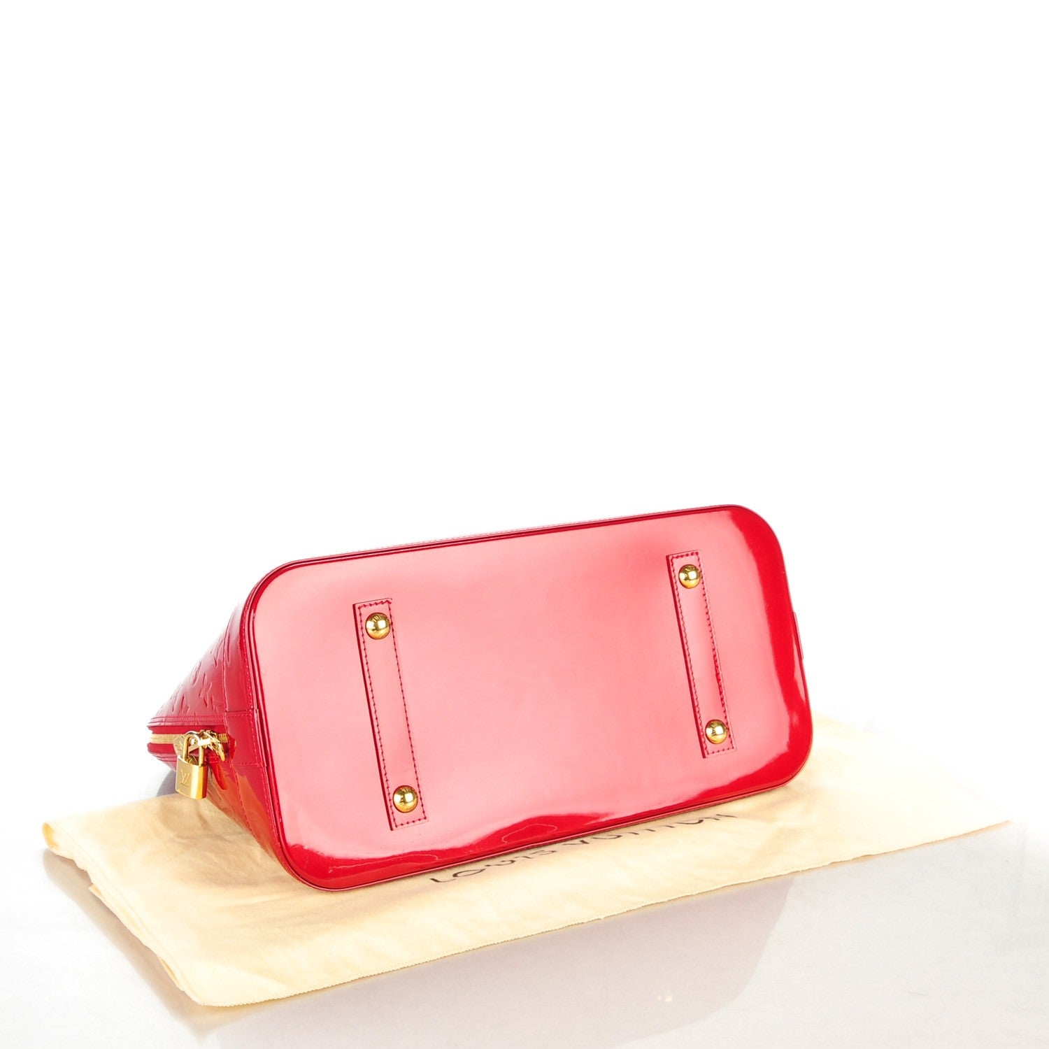 Louis Vuitton Vernis Alma GM Pomme D'Amour 4 of 9