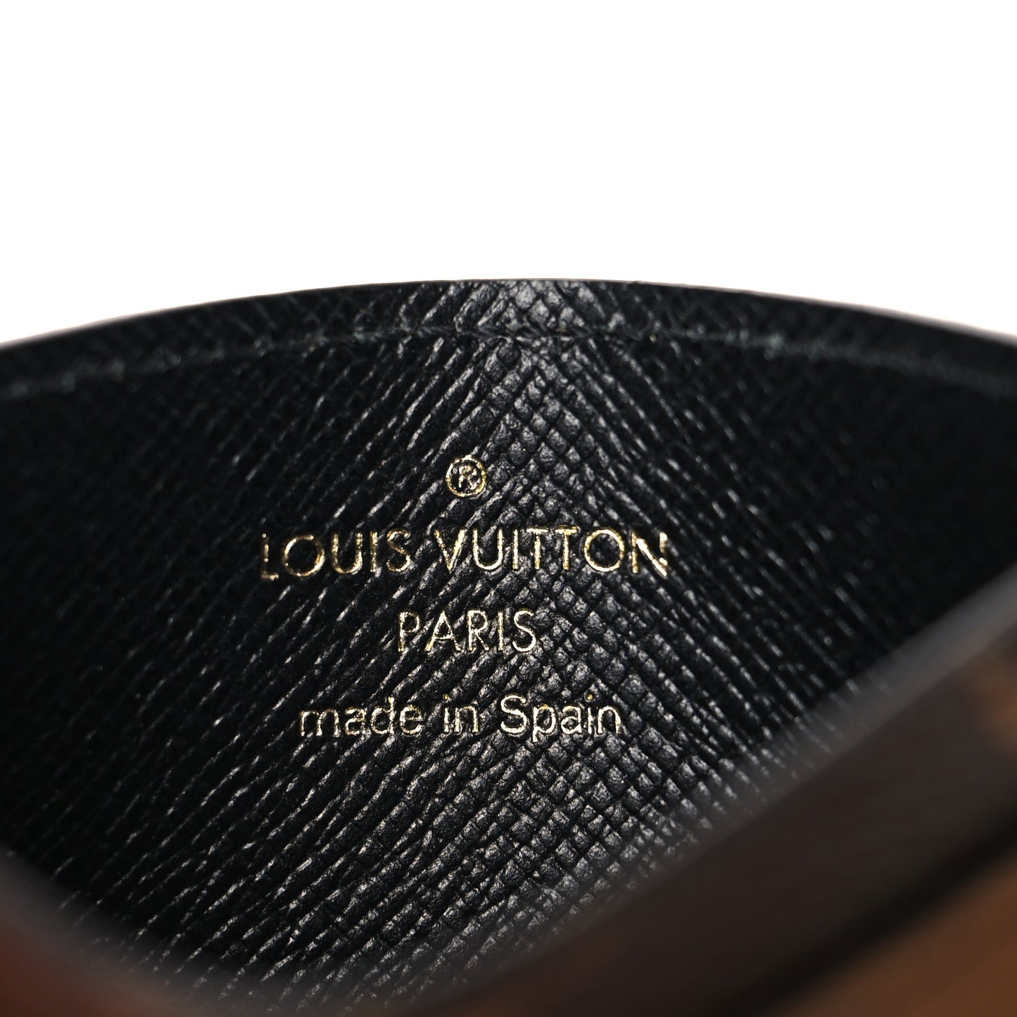 Reverse Monogram Card Holder