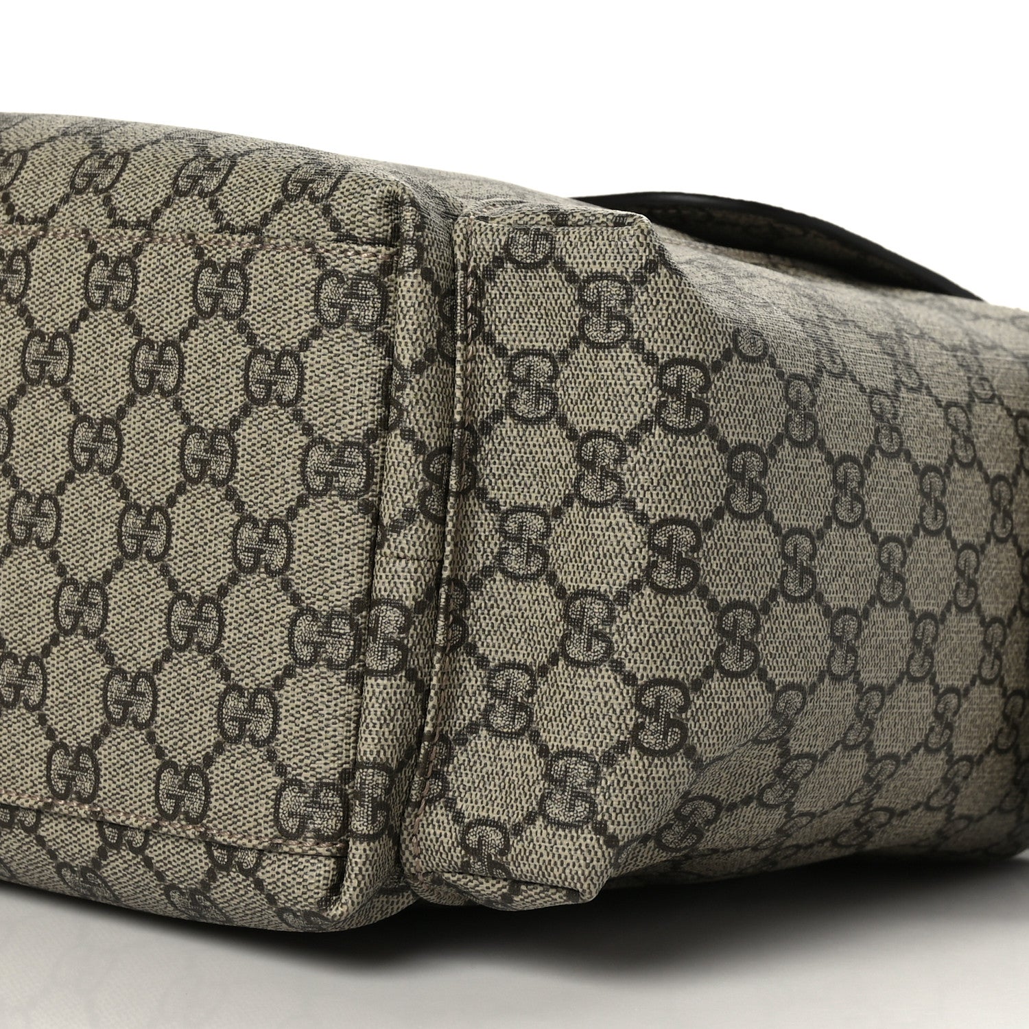 Gucci GG Plus Monogram Messenger Diaper Bag Dark Brown 8 of 8