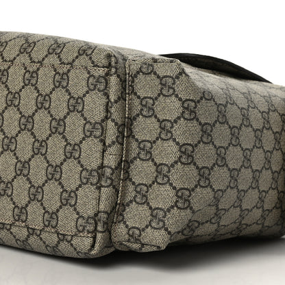 Gucci GG Plus Monogram Messenger Diaper Bag Dark Brown 8 of 8