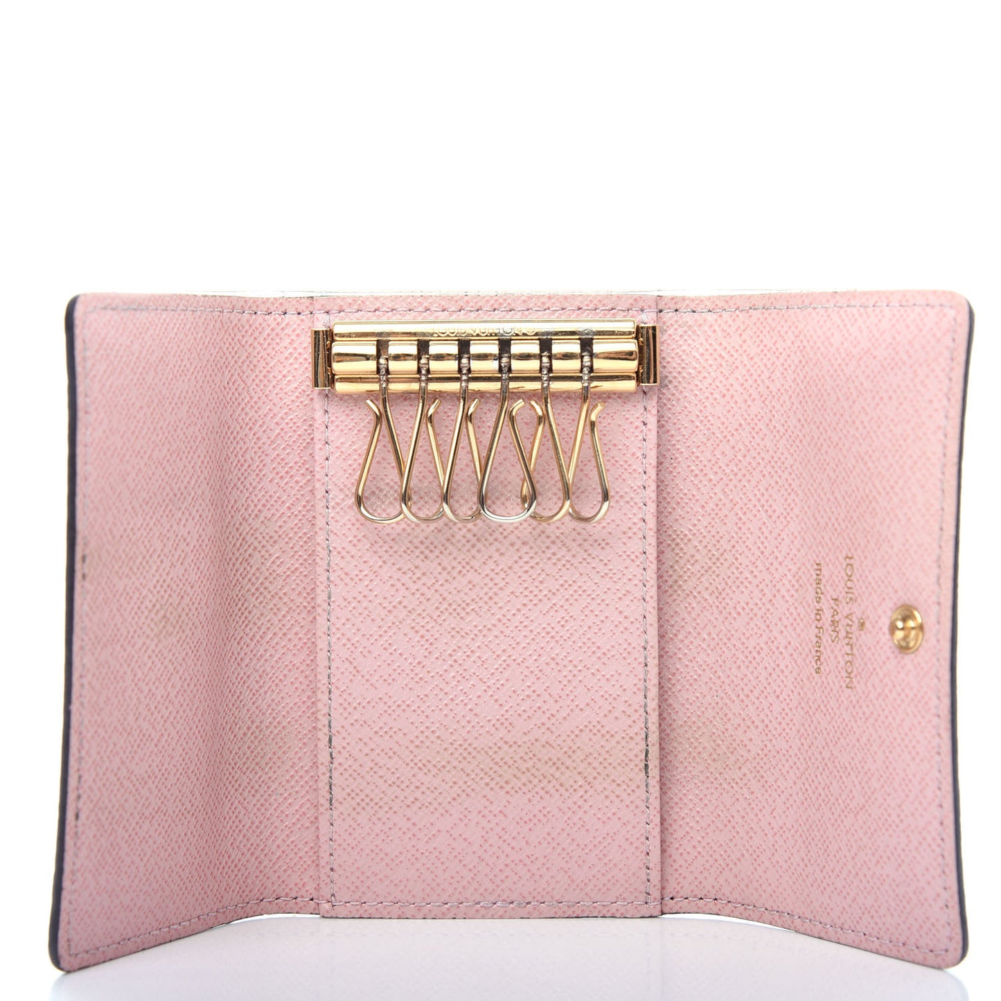 Monogram Multicles 6 Key Holder Rose Ballerine