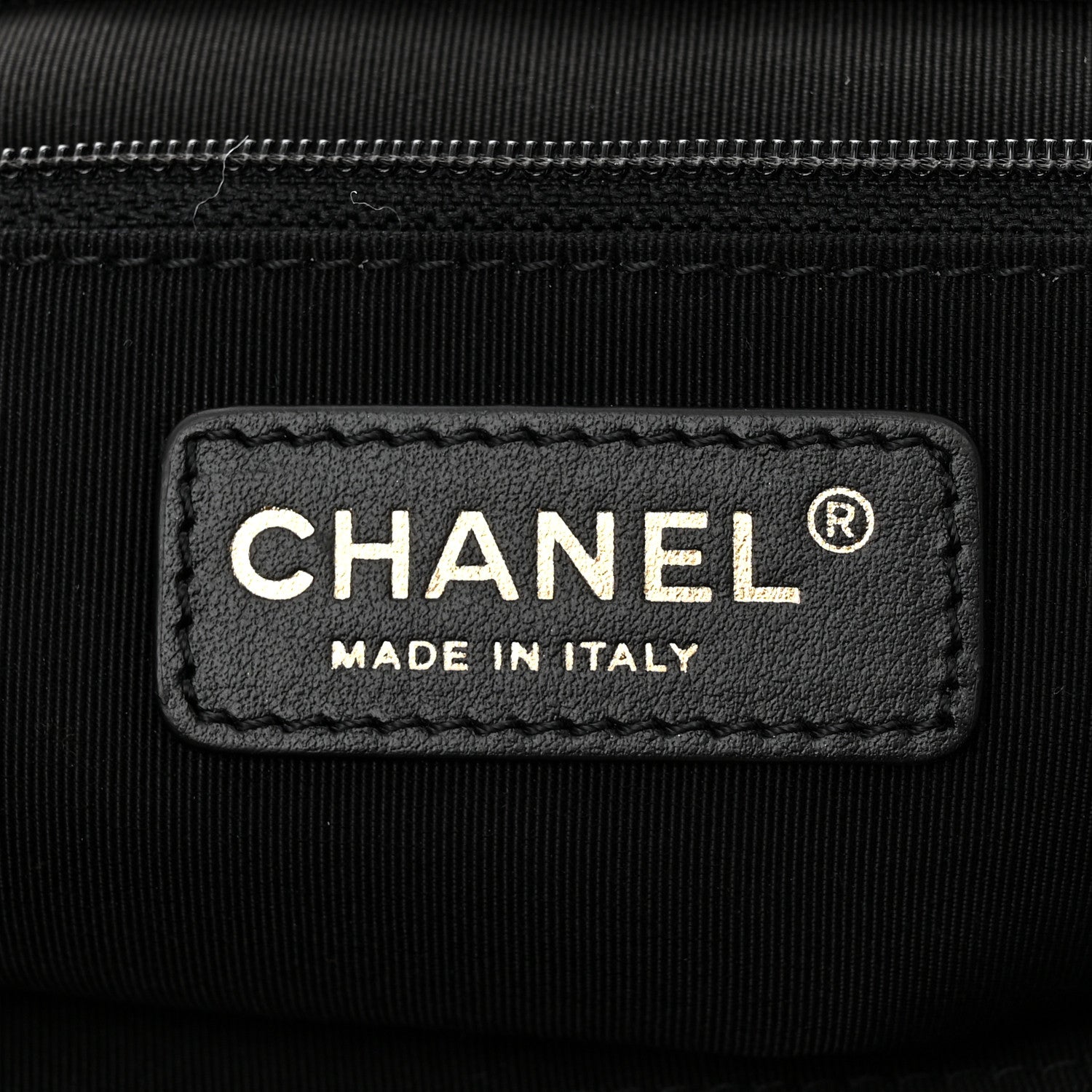 Chanel Bullskin Stitched Medium Shopping Bag Black 6 of 11