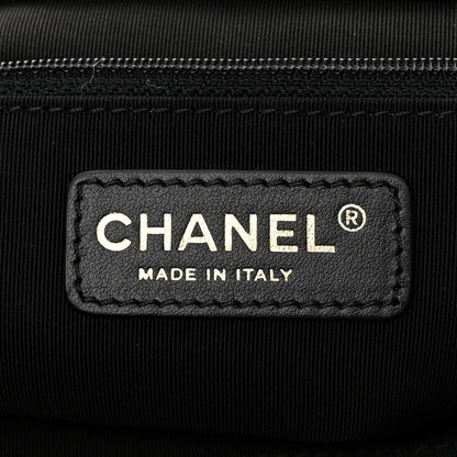 Chanel Bullskin Stitched Medium Shopping Bag Black 6 of 11