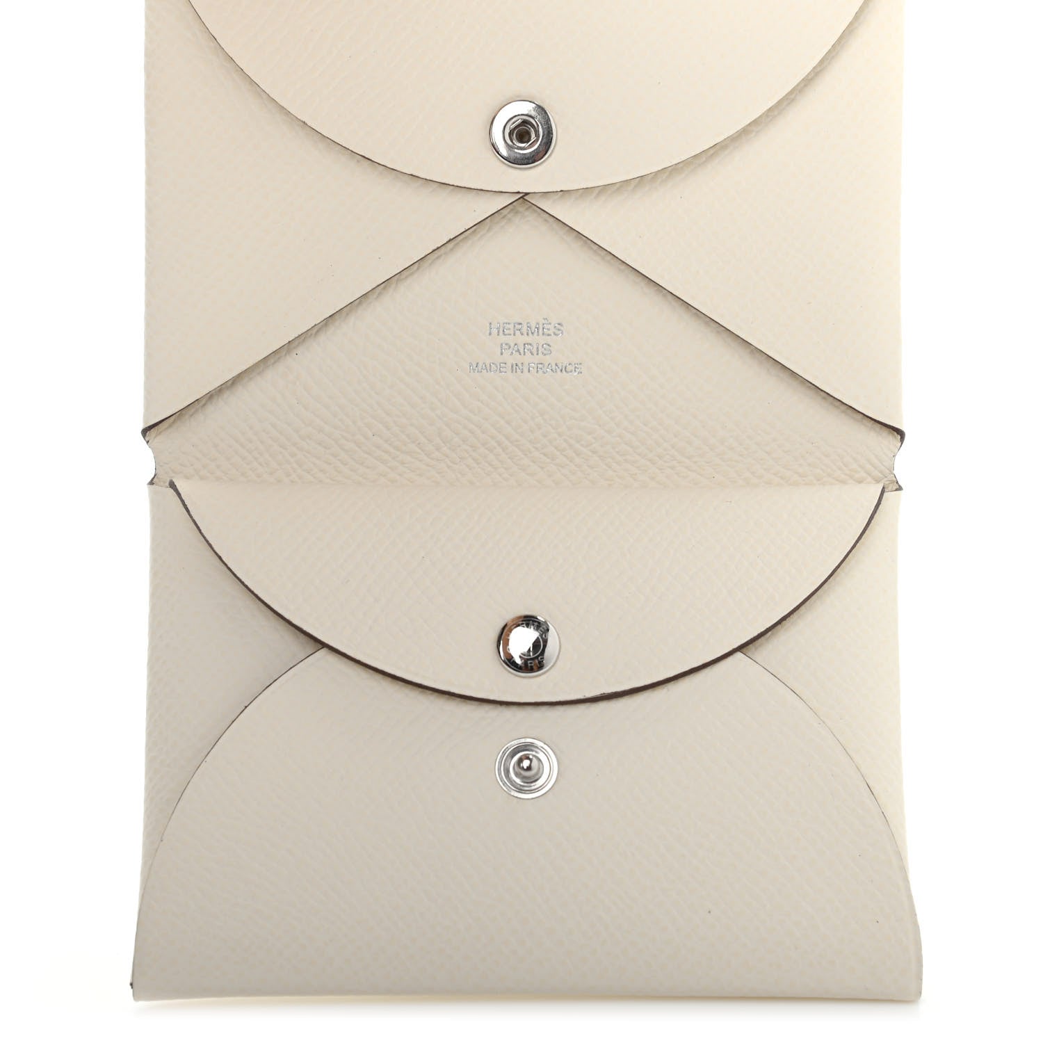 Hermes Epsom Calvi Duo Card Case Nata 4 of 4