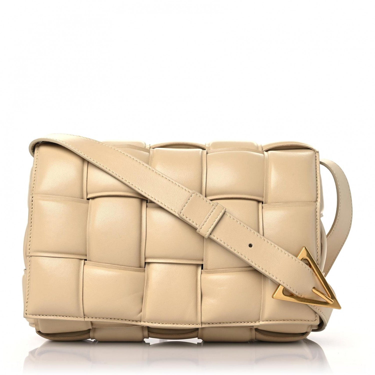 Bottega Veneta Nappa Maxi Intreccio Padded Cassette Crossbody Bag Porridge 1 of 14