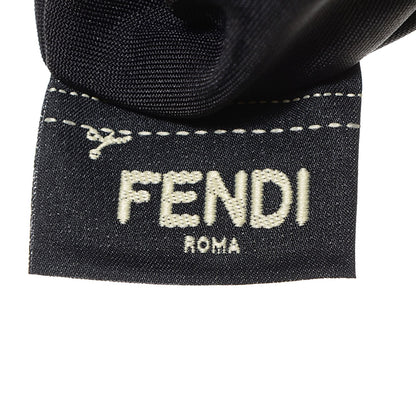 Fendi Nylon Vitello Elite Monster Eyes Rounded Backpack Verde Bottiglia White 9 of 10