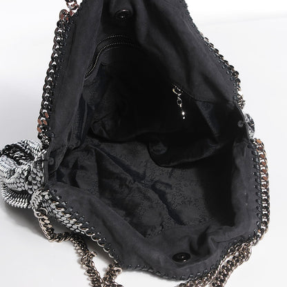 Stella McCartney Studded Eco Suede Falabella Tote Black 5 of 7
