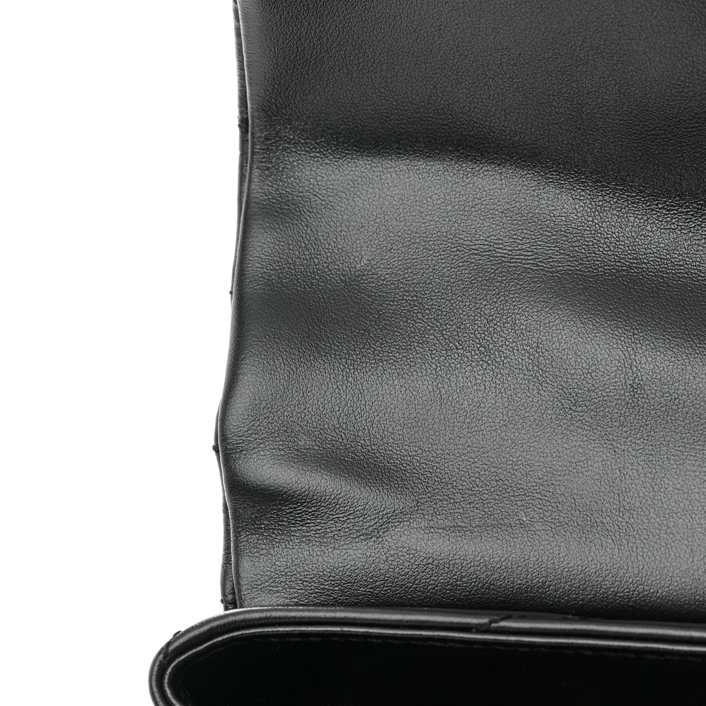 Calfskin Y Quilted Monogram Toy Loulou Crossbody Bag Black