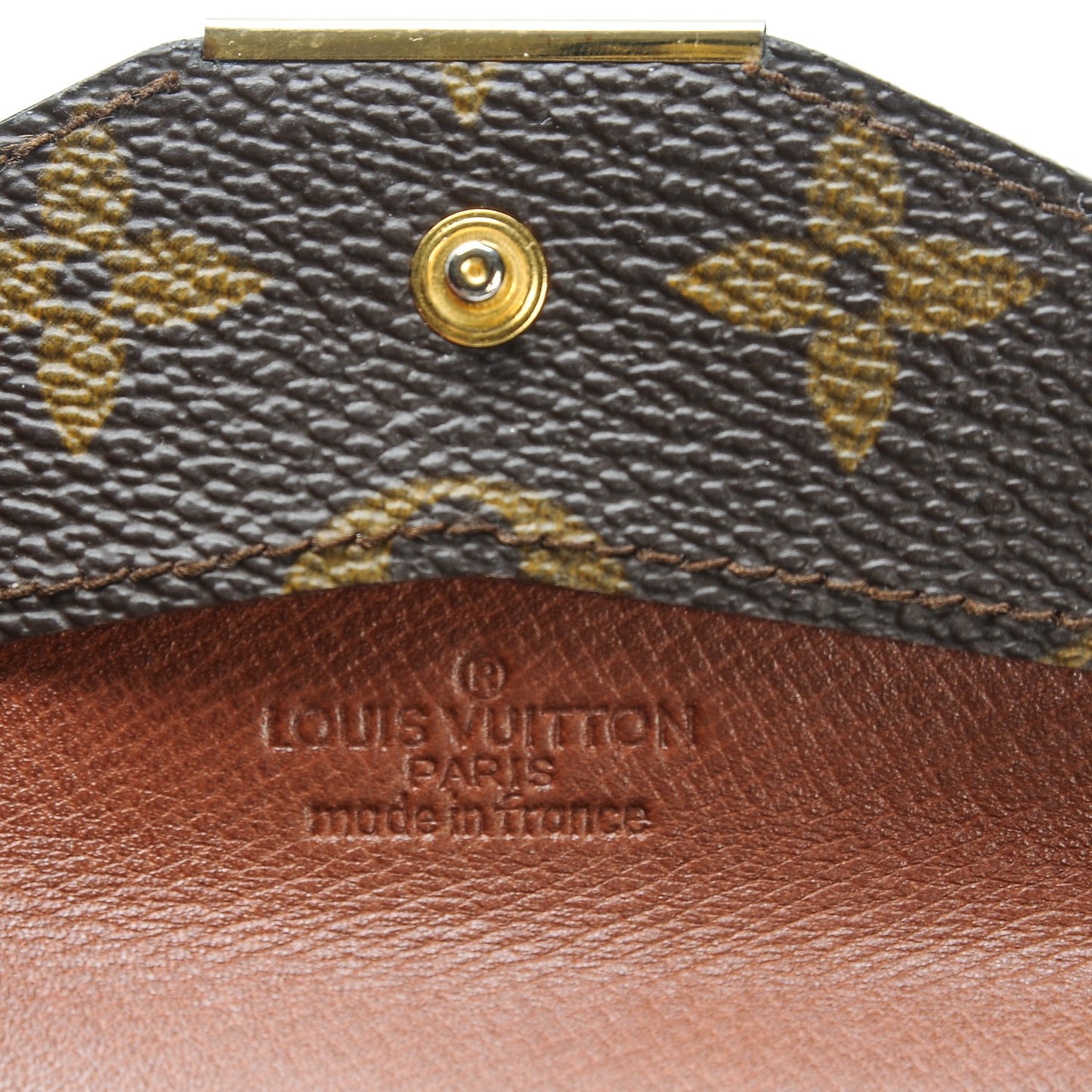 Monogram Etui Cartes Visite Business Card Holder