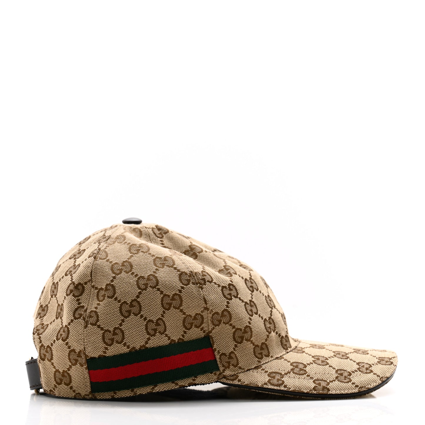 Monogram Web Baseball Hat S Beige Cocoa