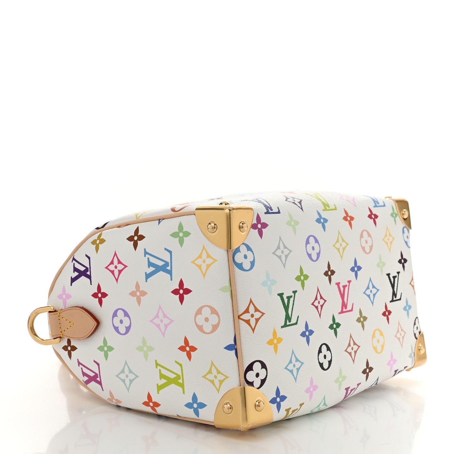 LV X TM Monogram Multicolor Speedy Bandouliere 25 White