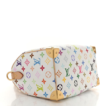 Louis Vuitton LV X TM Monogram Multicolor Speedy Bandouliere 25 White 4 of 10