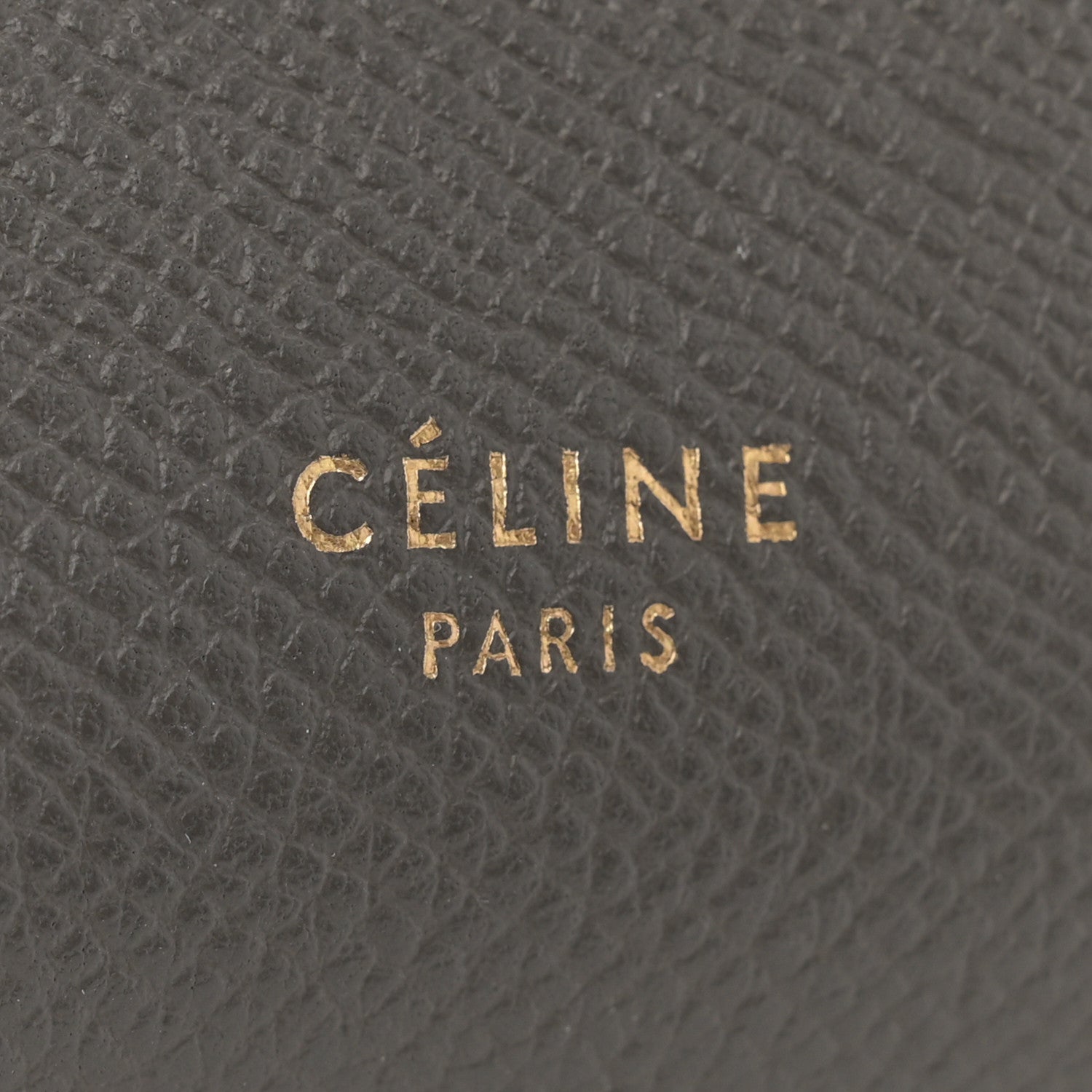 Celine Grained Calfskin Micro Belt Bag Grey 6 of 14