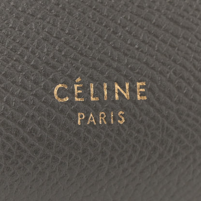 Celine Grained Calfskin Micro Belt Bag Grey 6 of 14