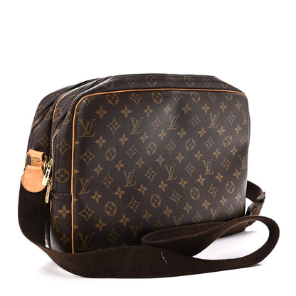 Louis Vuitton Monogram Reporter GM 3 of 14