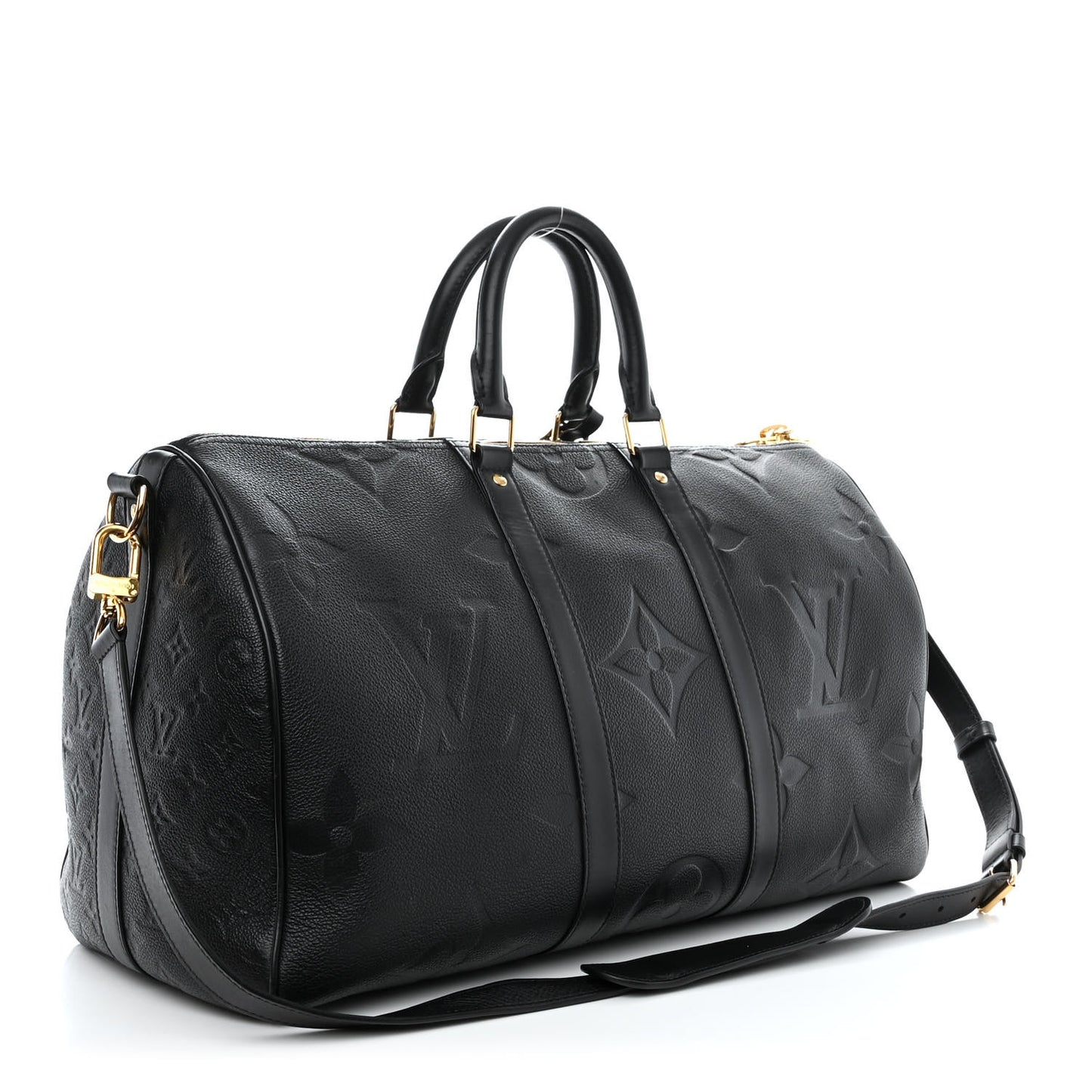Empreinte Monogram Giant Keepall Bandouliere 45 Black