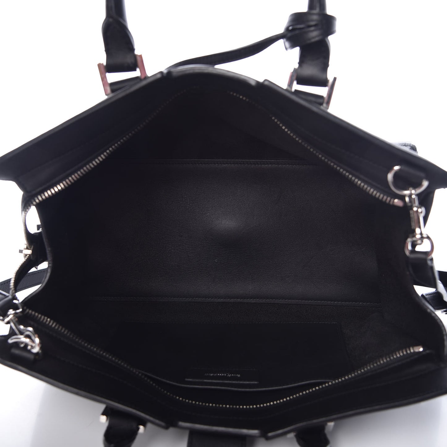 Smooth Calfskin Small Monogram Cabas Black