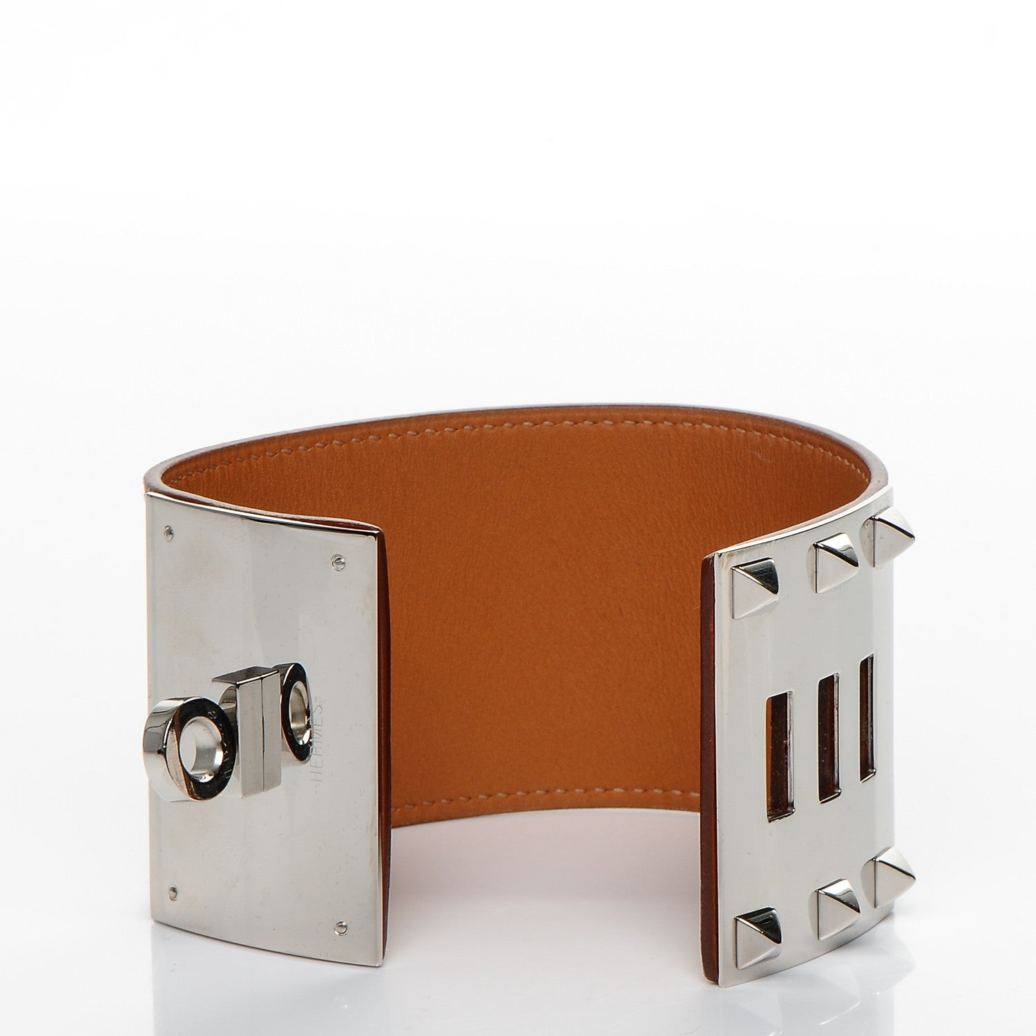 Hermes Natural Barenia Extreme Kelly Bracelet S Fauve 4 of 6