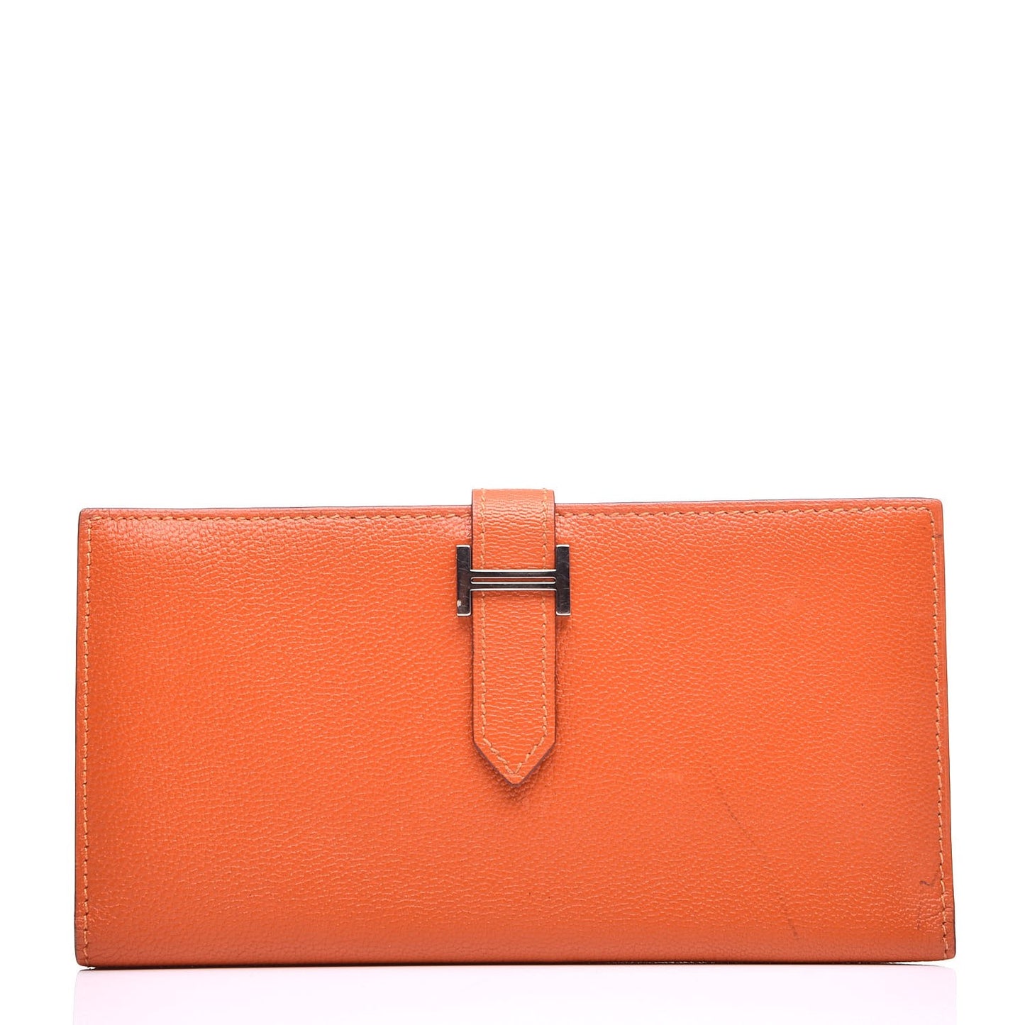 Chevre Mysore Bearn Wallet Feu