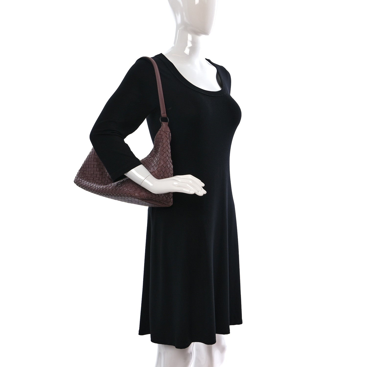 Bottega Veneta Nappa Intrecciato Ciambrino Bag Brown 2 of 9