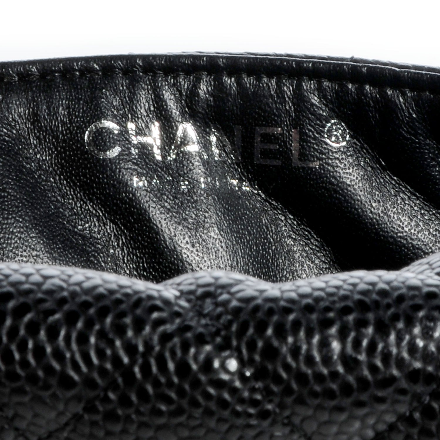 Chanel Caviar East West Flap Bag Black 7 of 8