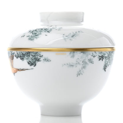 Hermes Porcelain Carnets d'Equateur Sugar Bowl 10 of 14