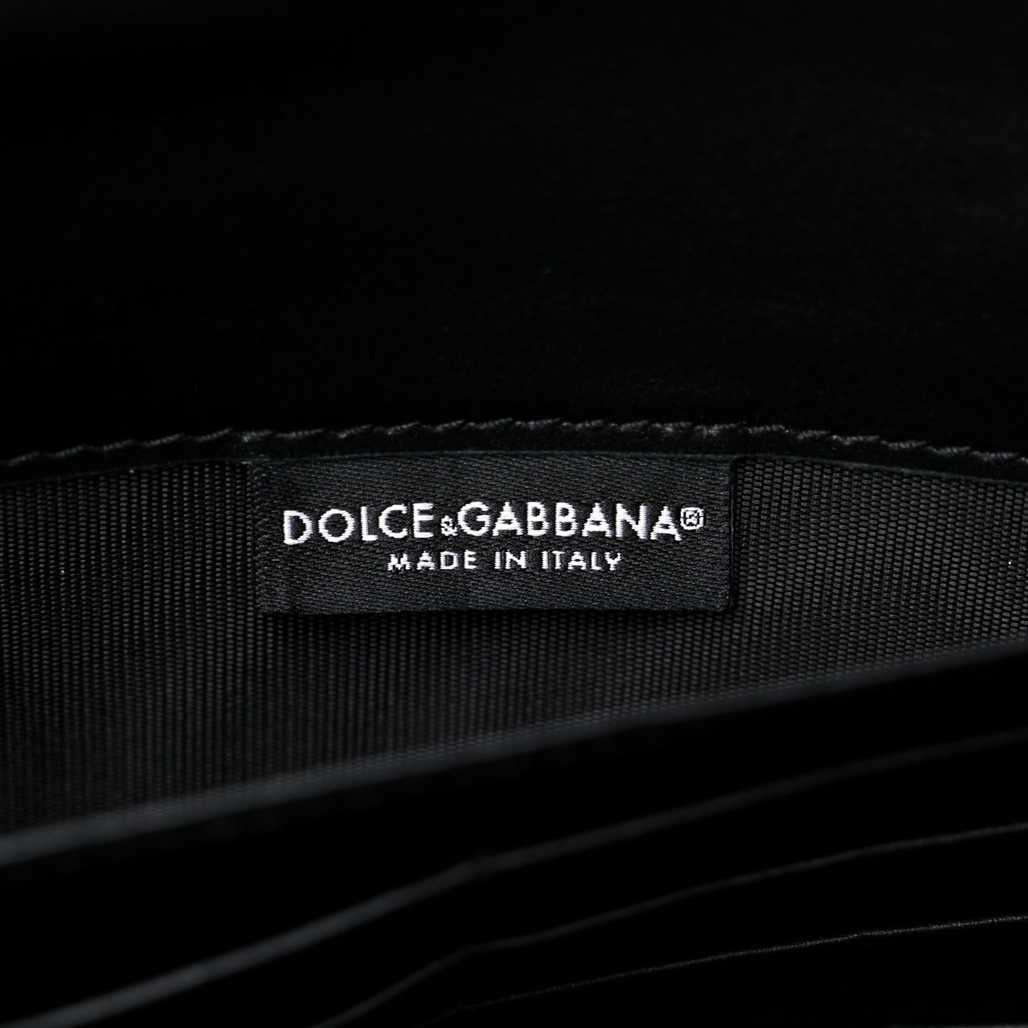Laminato Dauphine Glitter Boom Clutch Black Multicolor