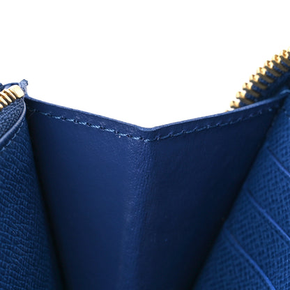 Louis Vuitton Monogram Denim Zippy Wallet NM Blue 10 of 11