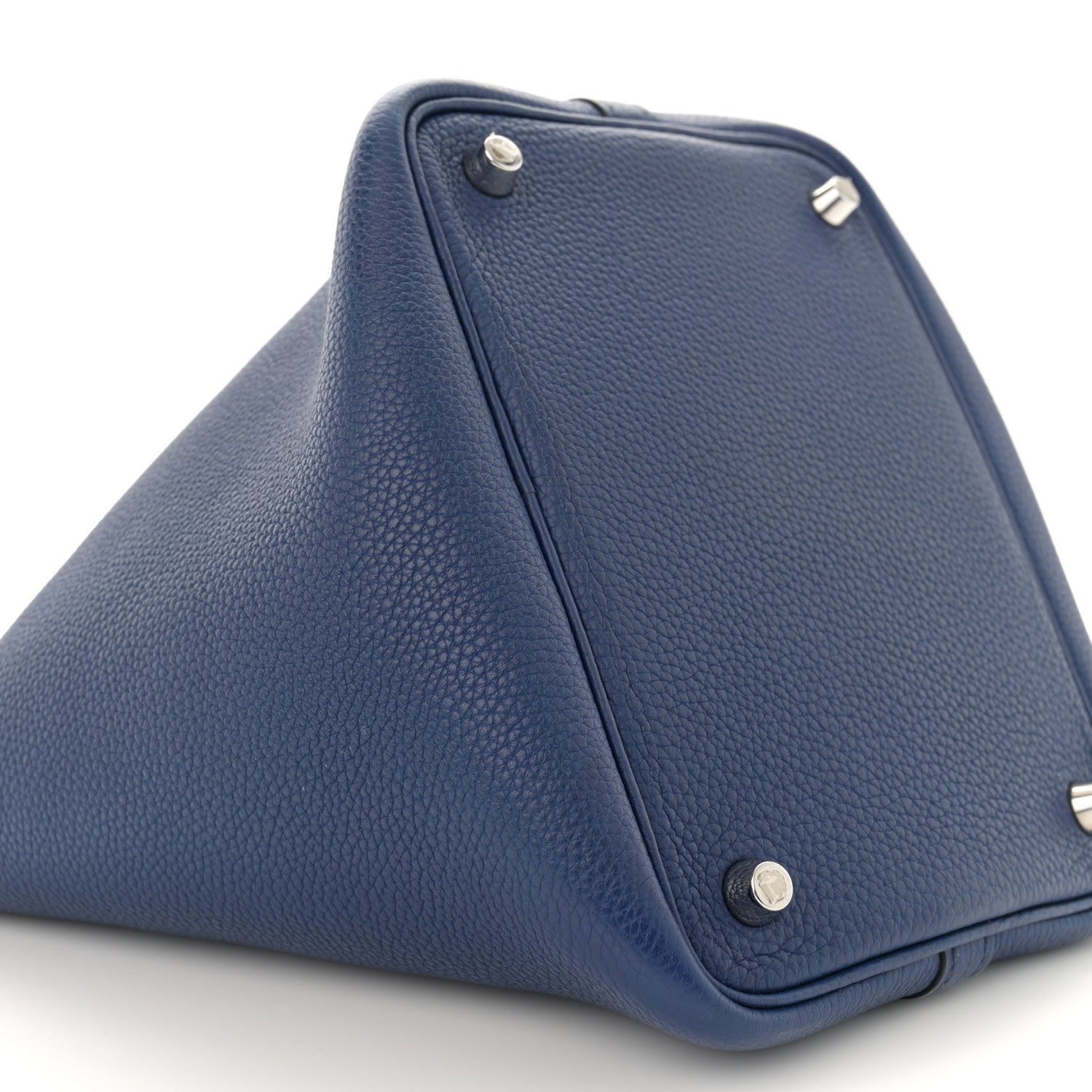 Hermes Taurillon Clemence Picotin Lock 18 PM Bleu Saphir 9 of 12