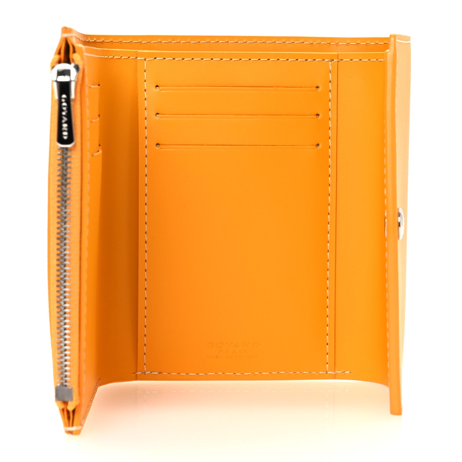 Goyard Goyardine Saint-Gabriel Compact Wallet Yellow 5 of 11