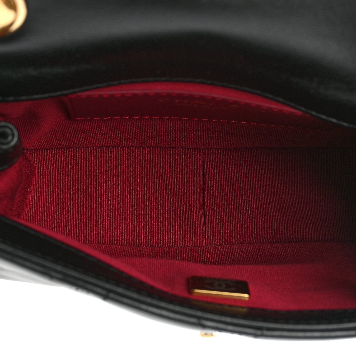 Chanel Lambskin Quilted Mini Flap Black 4 of 8