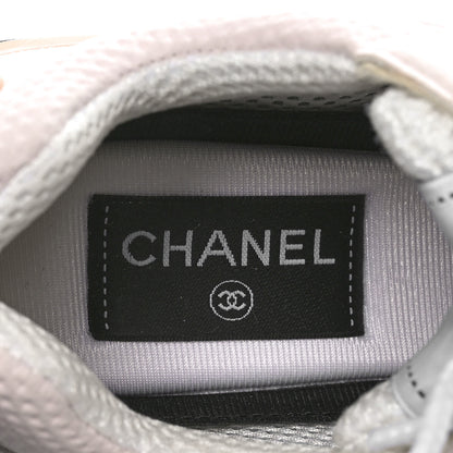 Chanel Fabric CC Womens Sneakers 36 Light Pink 6 of 8