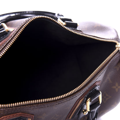 Louis Vuitton Monogram Mirage Speedy 30 Black 5 of 10