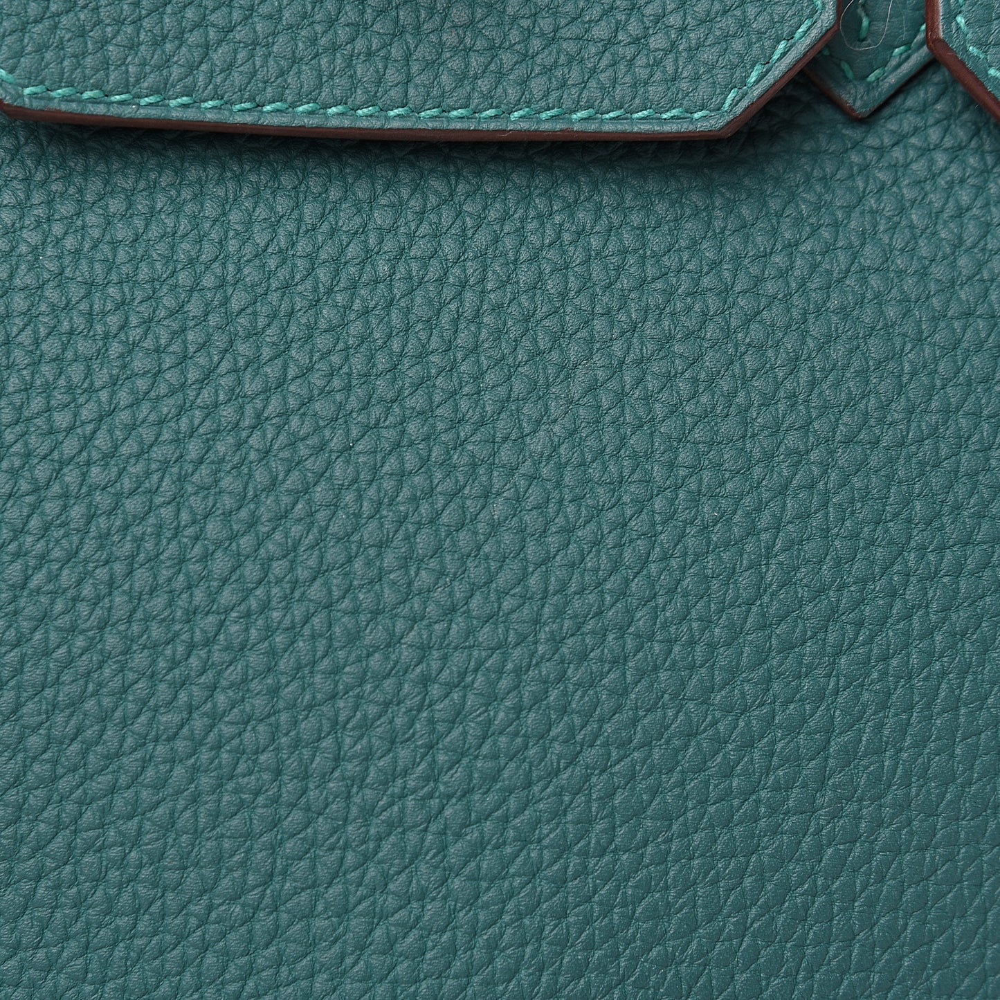 Togo Horseshoe Birkin 30 Malachite Capucine