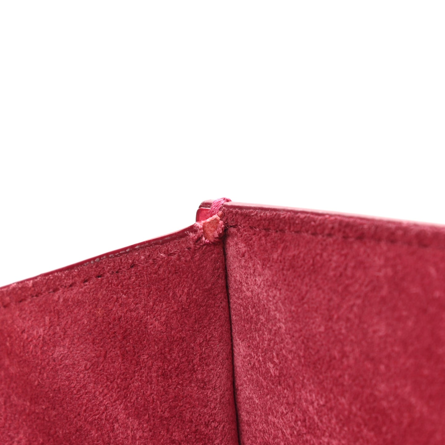 Grained Calfskin Medium Phantom Luggage Fuchsia