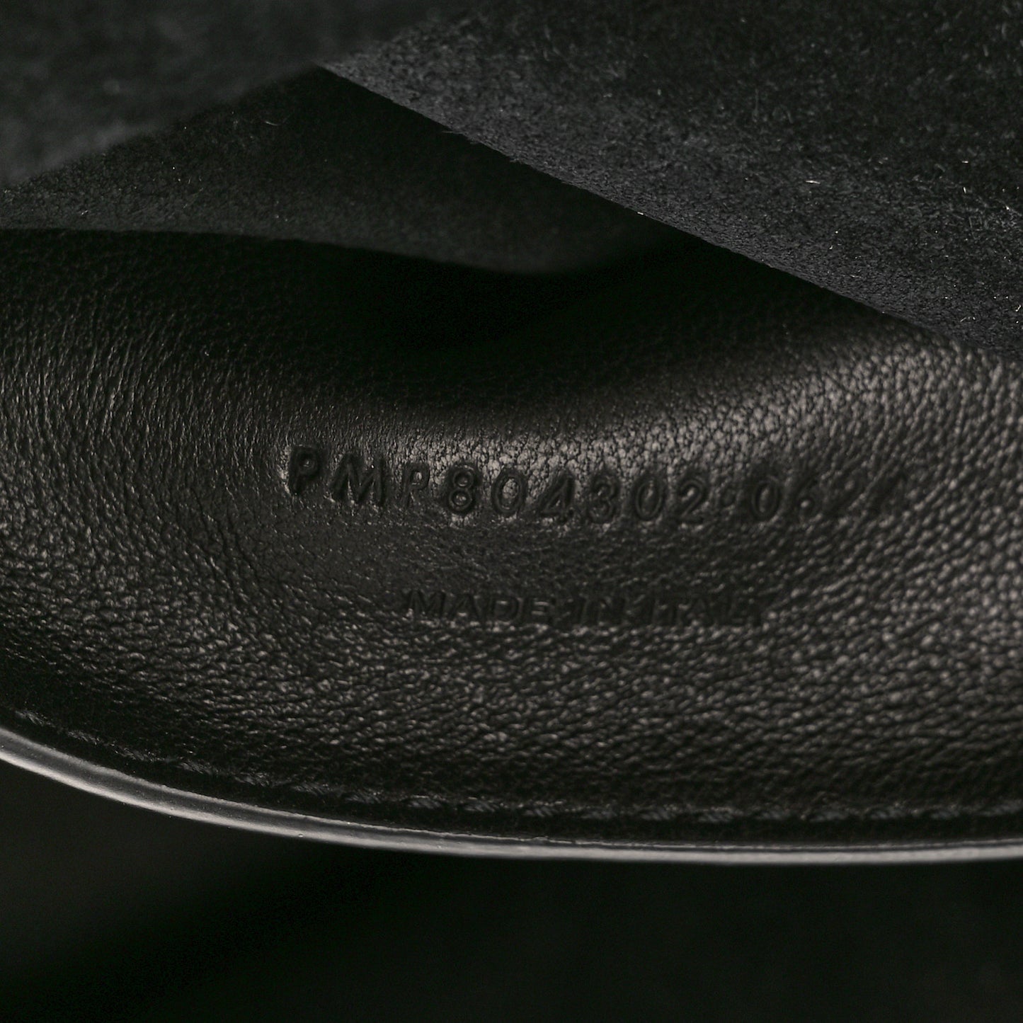 Lambskin Paris VII Pouch Black