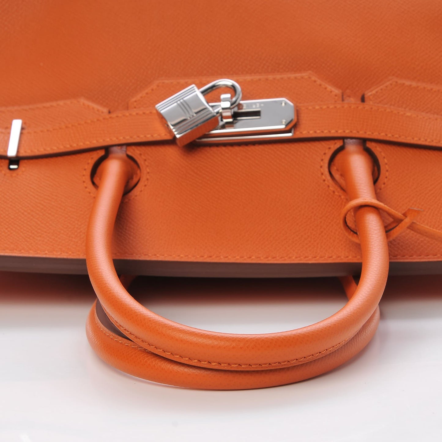 Epsom Birkin 35 Orange