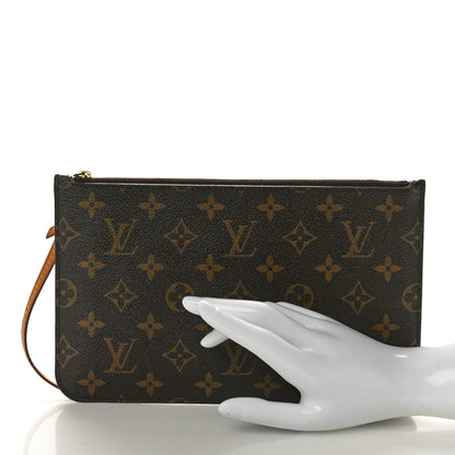 Louis Vuitton Monogram Neverfull MM GM Pochette 2 of 8