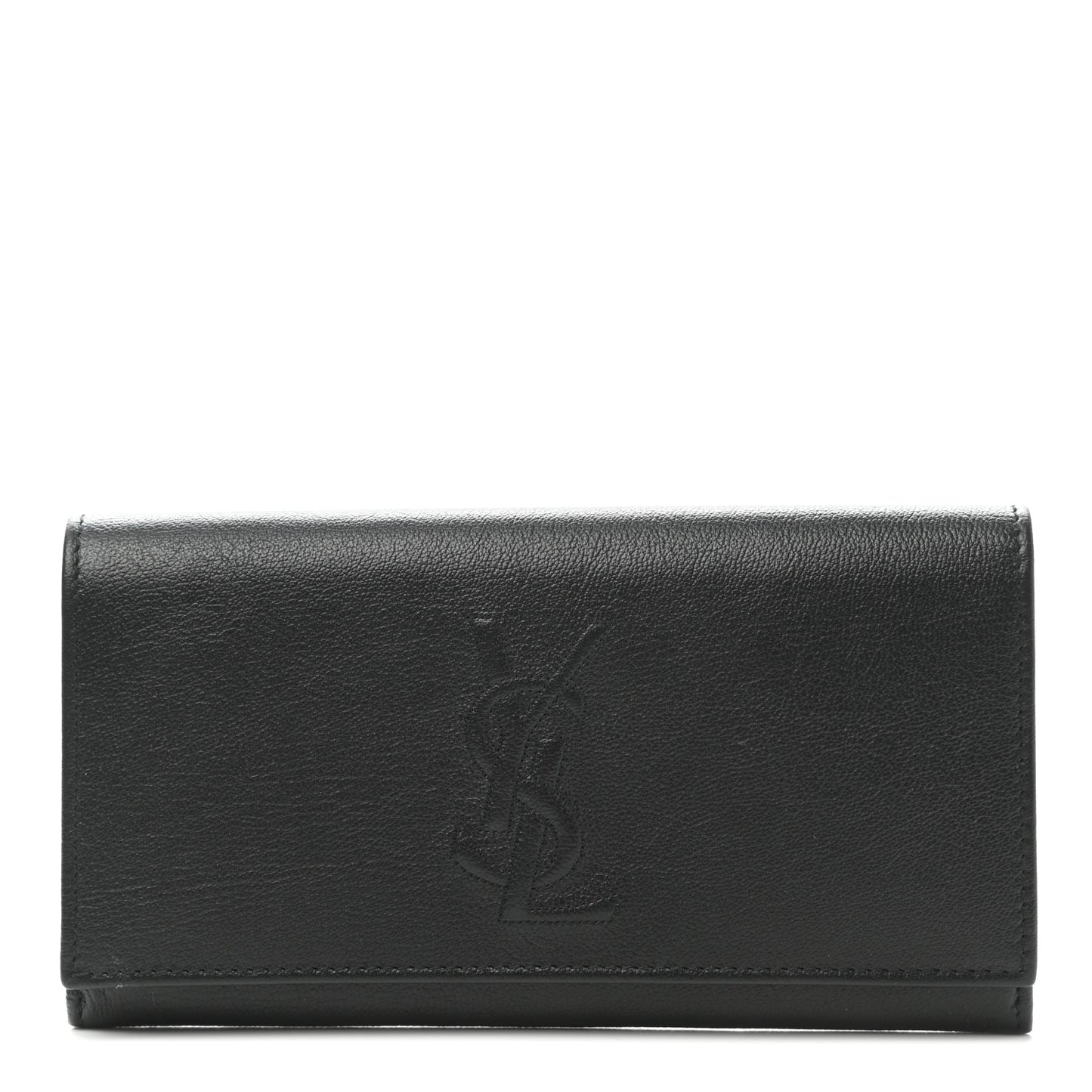 Chevre Belle De Jour Flap Wallet Black