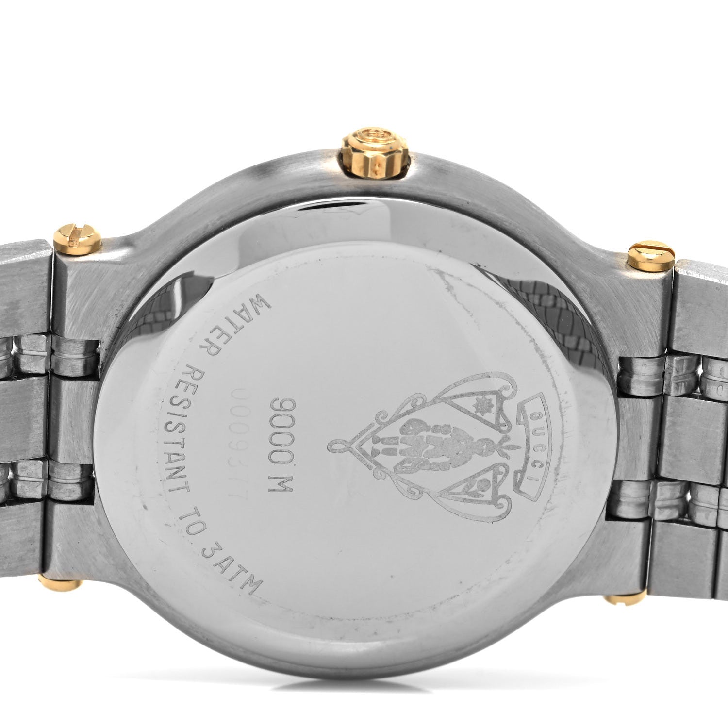 Gucci Stainless Steel 32mm 9000M Quartz Watch Gold 4 of 4