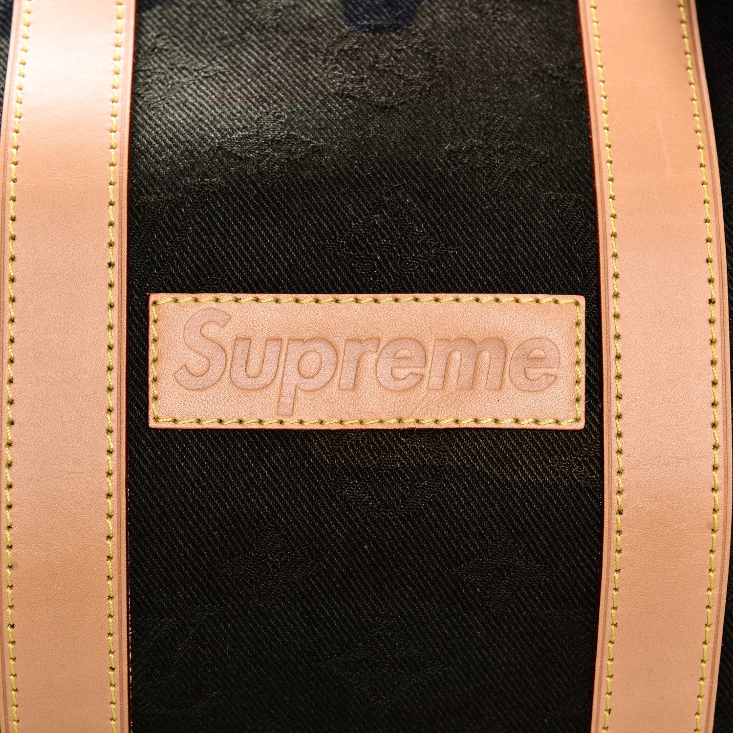 Louis Vuitton X SUPREME Monogram Camouflage Keepall Bandouliere 45 8 of 8