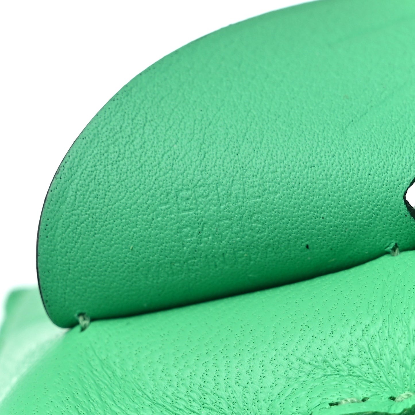 Milo Lambskin Grigri Rodeo Pegase Horse Bag Charm PM Vert Comics