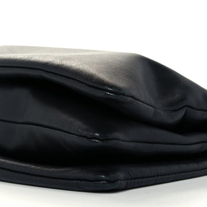 Celine Lambskin Large Trio Crossbody Bag Black 12 of 12